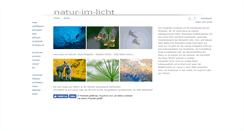 Desktop Screenshot of natur-im-licht.de